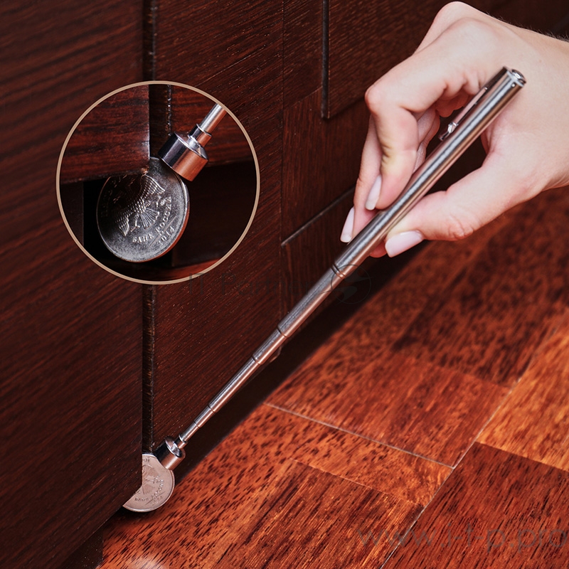 Магнит телескопический 130-640 мм (удержание 1600 г) REXANT