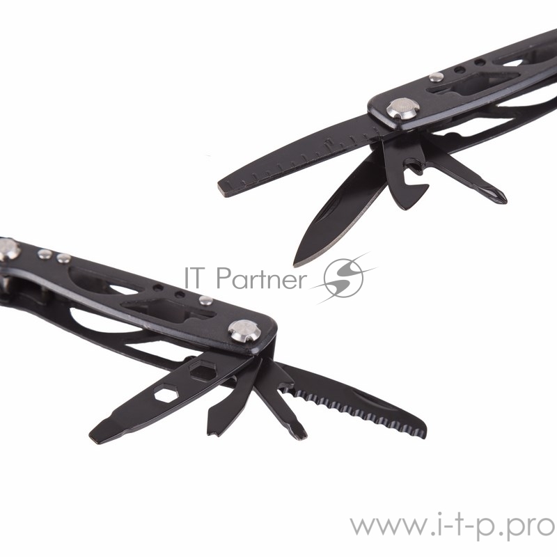 Мультитул 12 функций REXANT 120 мм черный