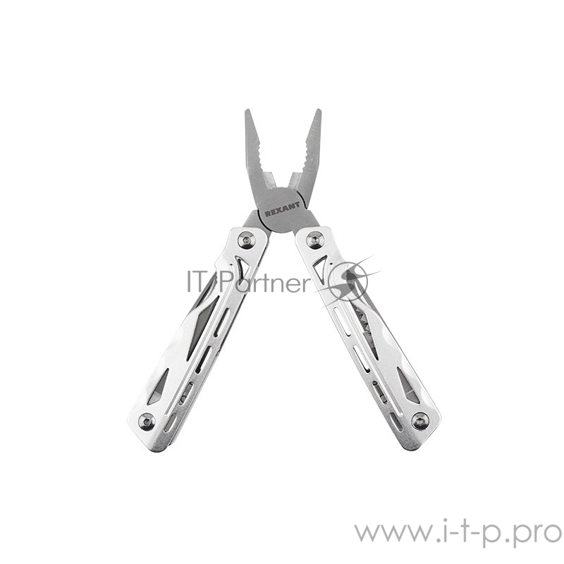 Мультитул 12 функций REXANT 160 мм металлик