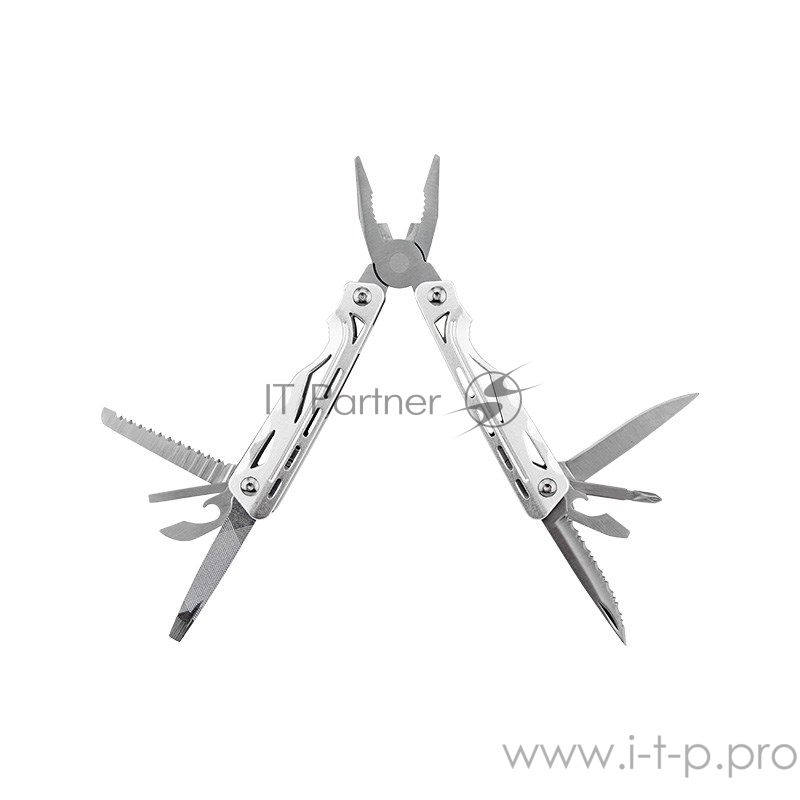 Мультитул 12 функций REXANT 160 мм металлик