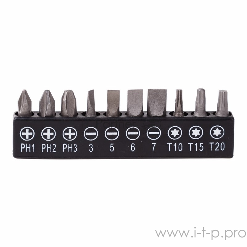 Набор головок и бит с ключом-трещоткой 17 предметов REXANT