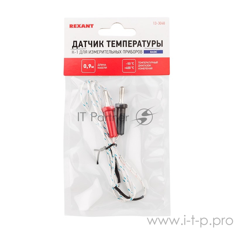 Датчик температуры K-1 для измерительных приборов REXANT
