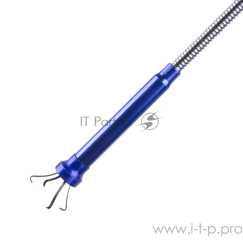 Захват магнитный цанговый 4 лапки, 610 мм, встроенный светодиодный фонарик, (удержание 2 кг) REXANT