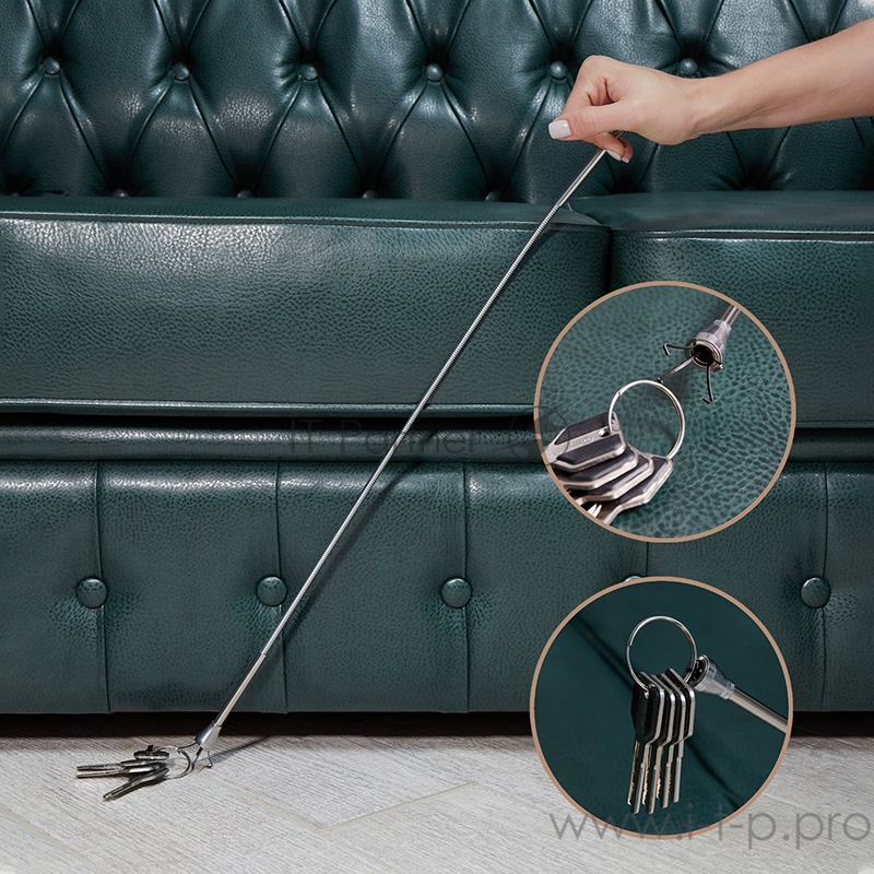 Захват магнитный цанговый 4 лапки, 610 мм, (удержание 2 кг) REXANT