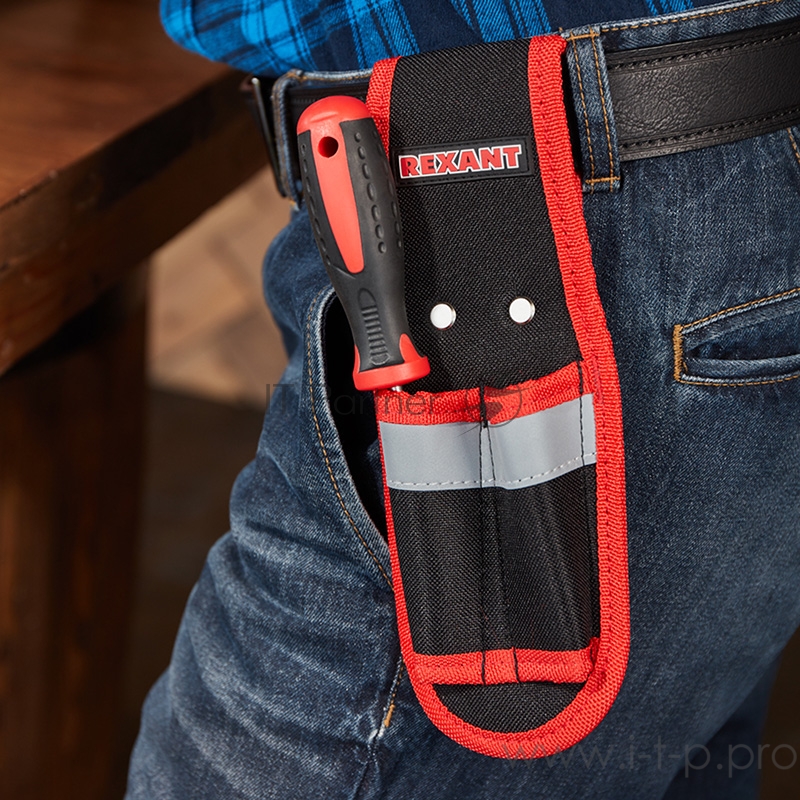 Кобура для инструмента 2 отделения RE-2 REXANT