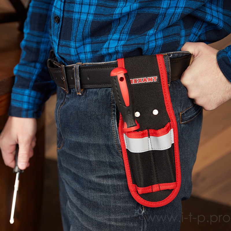 Кобура для инструмента 2 отделения RE-2 REXANT