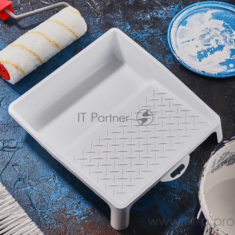 Кюветка (ванночка) малярная 27х29 см, белая REXANT