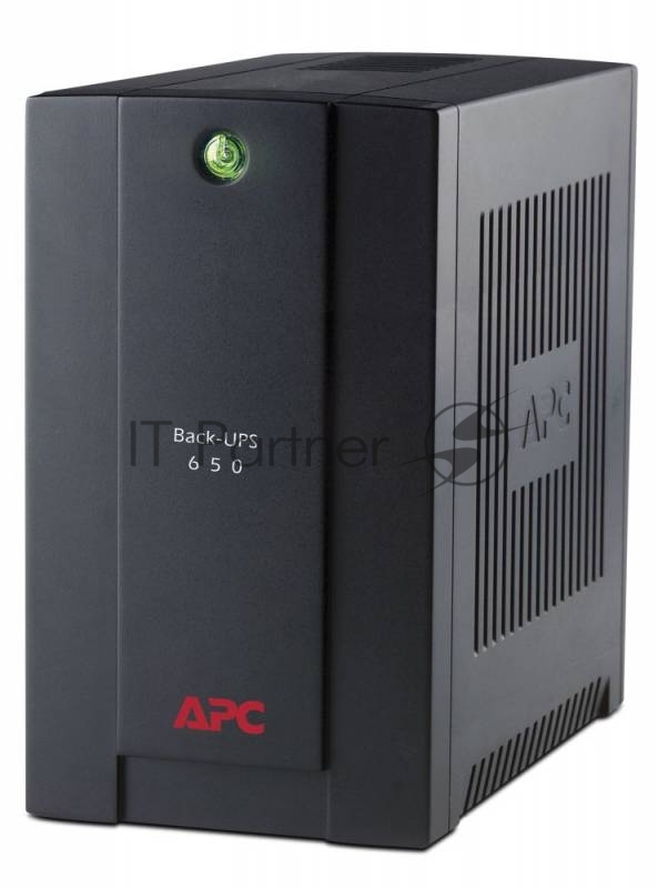 ИБП (UPS) 650ВА APC Back-UPS BC650-RSX761, черный