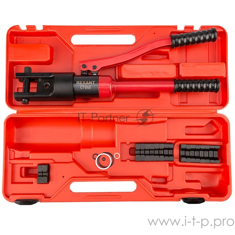 Пресс гидравлический REXANT CT-240 для наконечников 16-240 мм²