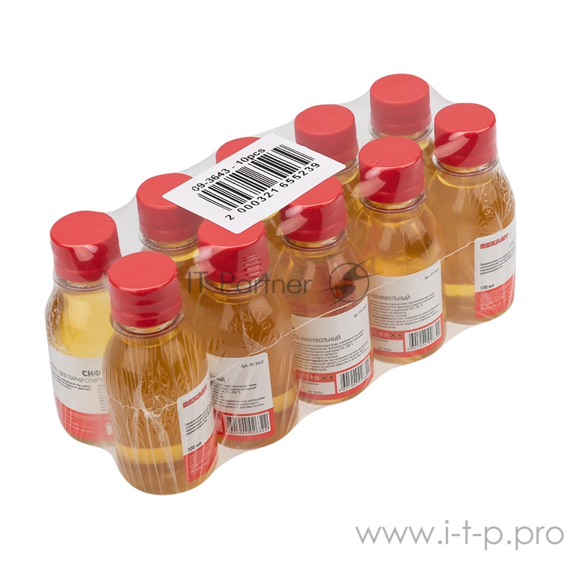 Флюс для пайки REXANT, СКФ (спирто-канифольный), 100 мл, флакон