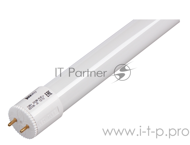 Лампа светодиодная PLED T8-600GL 10Вт линейная 6500К холод. бел. G13 800лм 220-240В JazzWay 1025326