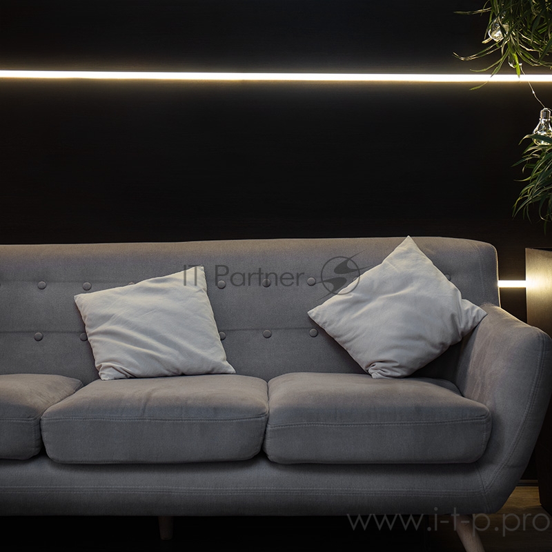 Гибкий неон LED SMD 8х16 мм, двухсторонний, теплый белый, 120 LED/м, 5 м