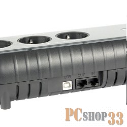 ИБП (UPS) 500ВА Powercom WOW-500U, черный (USB)