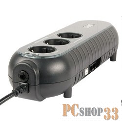 ИБП (UPS) 500ВА Powercom WOW-500U, черный (USB)