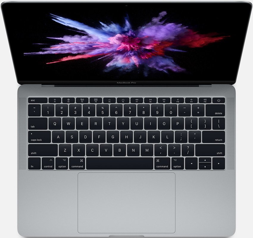 Ноутбук Apple MacBook Pro Z0UH0007F, Z0UH/10 Space Grey 13.3'' Retina {(2560x1600) i5 2.3GHz (TB 3.6GHz)/16GB/256GB SSD/Iris Plus Graphics 640} (Mid 2017)