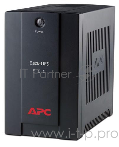 ИБП (UPS) 500ВА APC Back-UPS BX500CI, черный