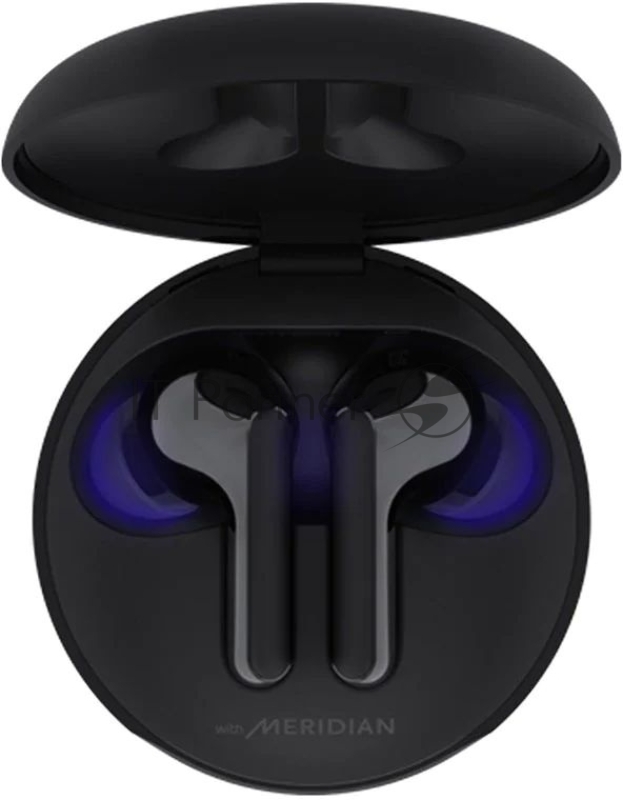 Гарнитура вкладыши LG HBS-FN6 черный беспроводные bluetooth в ушной раковине (HBS-FN6.ABRUBK)