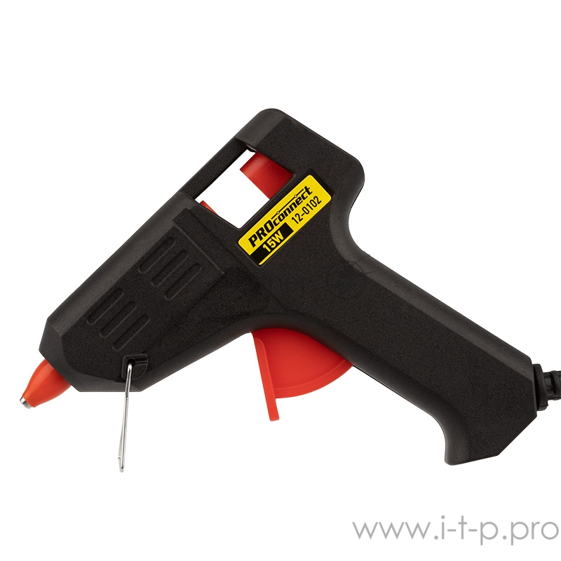 Пистолет клеевой PROconnect, 15 Вт, Ø7 мм, блистер