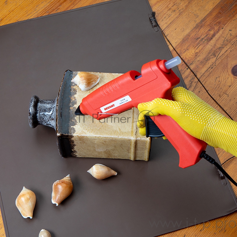 Пистолет клеевой REXANT, 40 Вт, Ø11 мм, без кнопки, блистер