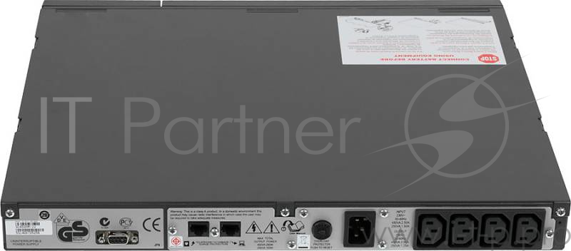 ИБП (UPS) 1U 19 RM 450ВА APC Smart-UPS SC 450 SC450RMI1U, черный (COM)