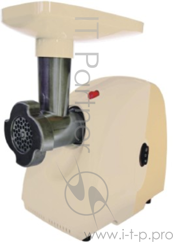 Мясорубка Аксион М 31.01 светло-бежевый корпус, 1500 Вт, произ. 100 кг/час, ф-ция реверс, отсек для хранения принадлежностей