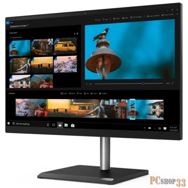 Моноблок Lenovo V30a-24IIL All-In-One 23.8 i5-1035G1, 16GB, 512GB SSD M.2, Intel UHD, WiFi, BT, DVD-RW, HD Cam, VESA, USB KB&Mouse, Win 10 Pro64 RUS, 1Y OS