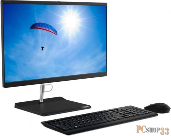 Моноблок Lenovo V30a-24IIL All-In-One 23.8 i5-1035G1, 8GB, 256GB SSD M.2, Intel UHD, WiFi, BT, DVD-RW, HD Cam, VESA, USB KB&Mouse, NoOS, 1Y OS