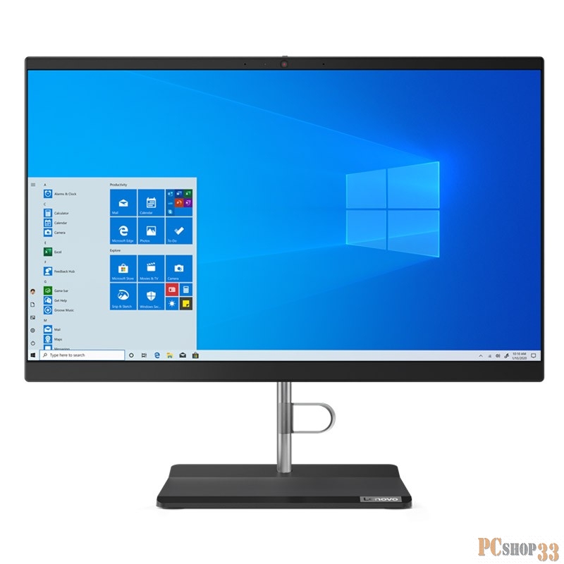Моноблок Lenovo V30a-24IIL All-In-One 23.8 i5-1035G1, 8GB, 256GB SSD M.2, Intel UHD, WiFi, BT, NoDVD, HD Cam, VESA, USB KB&Mouse, Win 10 Pro64 RUS, 1Y OS