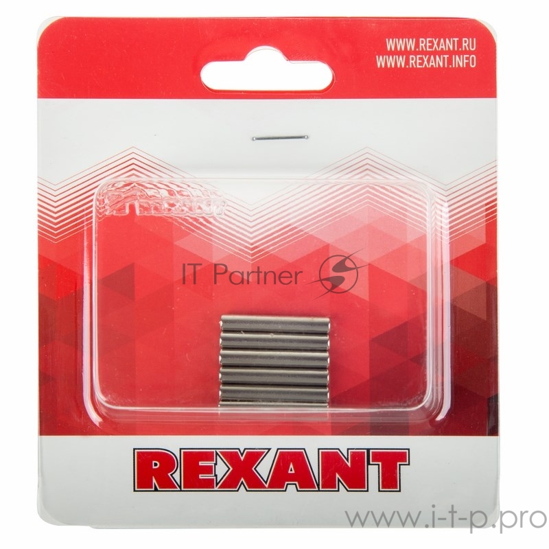 Неодимовый магнит пруток 4х25 мм сцепление 1,3 кг (Упаковка 6 шт) Rexant