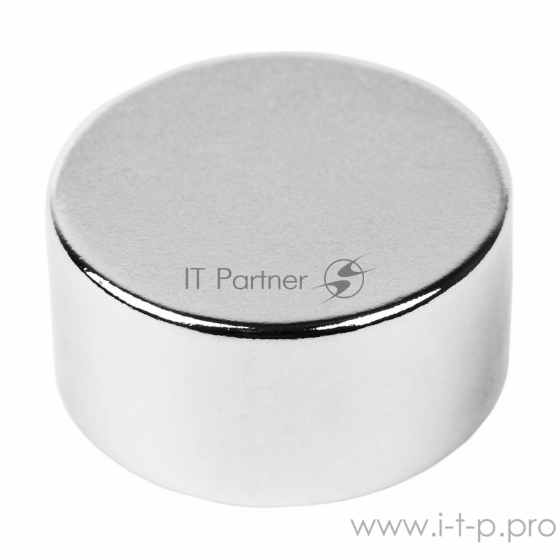 Неодимовый магнит диск 20х10мм сцепление 11,2 кг (Упаковка 1 шт) Rexant