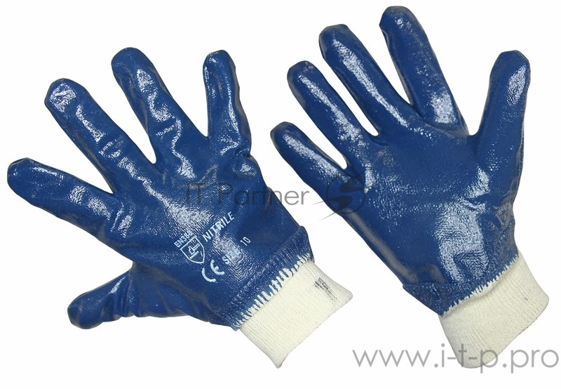 Перчатки х/б с нитриловым покрытием, подкладка 100 % хлопок