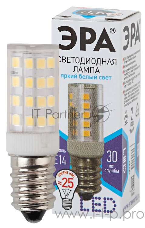 ЭРА Б0028745 Светодиодная лампа LED smd T25-3,5W-CORN-840-E14