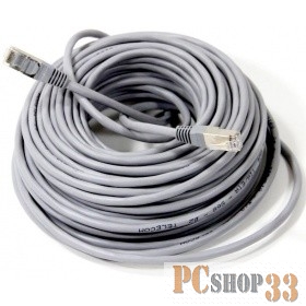 Коммутационный шнур Патчкорд литой TELECOM FTP кат.5e 20m