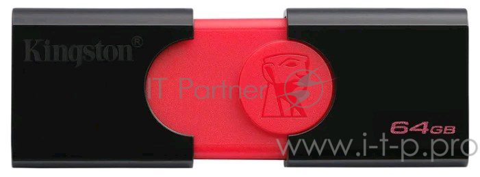 Носитель информации Kingston USB Drive 64Gb DT106/64GB {USB3.0}