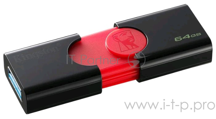 Носитель информации Kingston USB Drive 64Gb DT106/64GB {USB3.0}