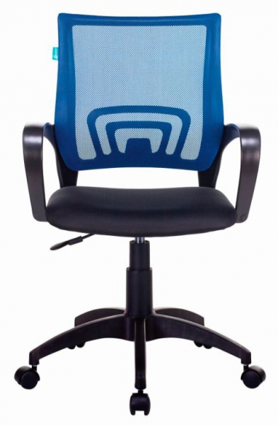 Кресло Бюрократ CH-695NLT синий TW-05 сиденье черный TW-11 сетка/ткань крестовина пластик