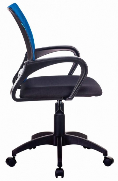 Кресло Бюрократ CH-695NLT синий TW-05 сиденье черный TW-11 сетка/ткань крестовина пластик