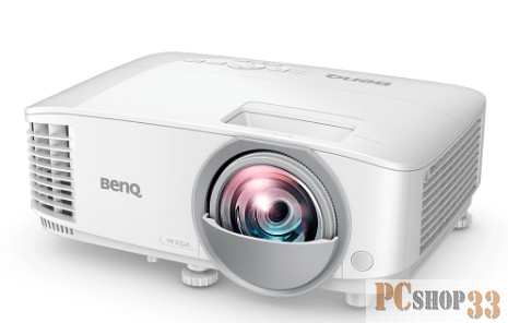 Проектор BENQ MW809STH (DLP, WXGA 1280x800, 3600Lm, 20000:1, +2xНDMI, USB, 1x10W speaker, 3D Ready, lamp 10000hrs, short