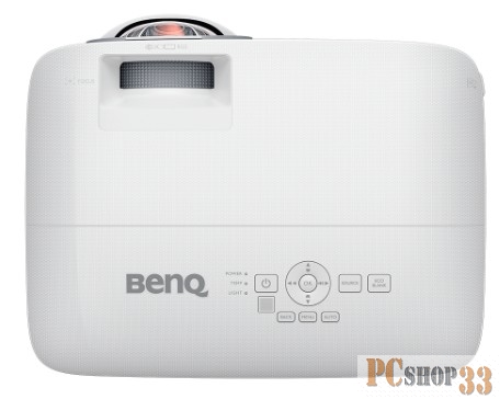 Проектор BENQ MW809STH (DLP, WXGA 1280x800, 3600Lm, 20000:1, +2xНDMI, USB, 1x10W speaker, 3D Ready, lamp 10000hrs, short