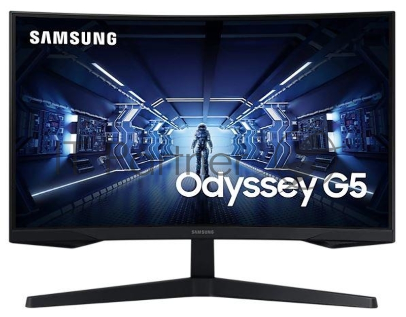 Монитор 27 Samsung C27G55TQWI black (VA, 2560x1440, 16:9, curved, 144Hz, 178/178, 250cd/m2, 2500:1, 1ms, HDMI, DP) (LC27G55TQWIXCI)