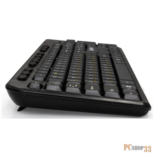 Клавиатура ExeGate EX286177RUS Multimedia Professional Standard LY-500M (USB, полноразмерная, 115кл., Enter большой, мультимедиа, длина кабеля 1,5м, черная, Color box)