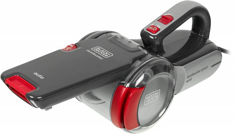 Пылесос Автомобильный Black & Decker PV1200AV-XK серый