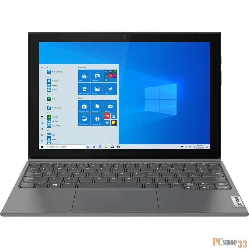 Компьютер планшетный Lenovo IdeaPad Duet 3 10IGL5 10.3 WUXGA(1920x1200) IPS/Intel® Celeron® N N4020 1,1 GHz Dual/4GB/128GB/Intel® UHD Graphics 600/no3G/WiFi ac/5.0/USB-C 3.2/2.0MP+5.0MP/microSD/PEN/30 h/866 g/W10Pro/1Y/GREY