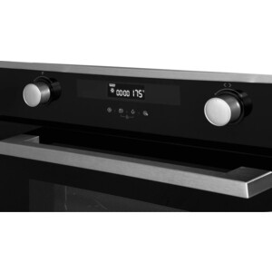 Духовой шкаф Электрический Weissgauff EOM 731 PDBX черный/нержавеющая сталь