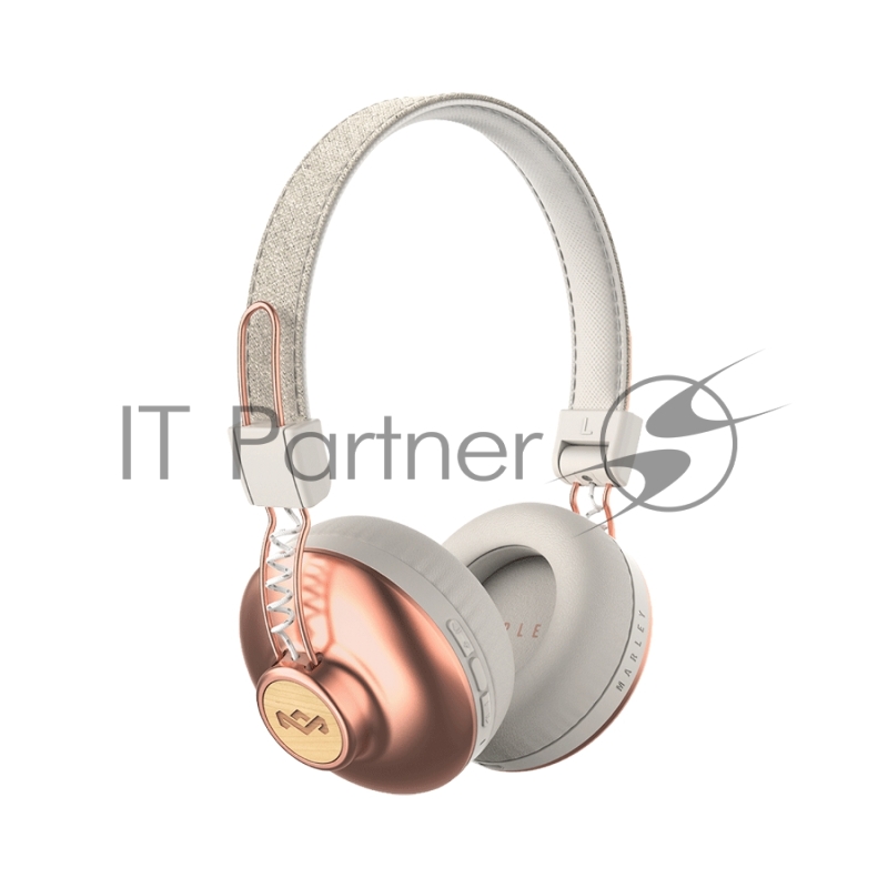 Наушники Marley Наушники беспроводные накладные Positive Vibration BT Copper