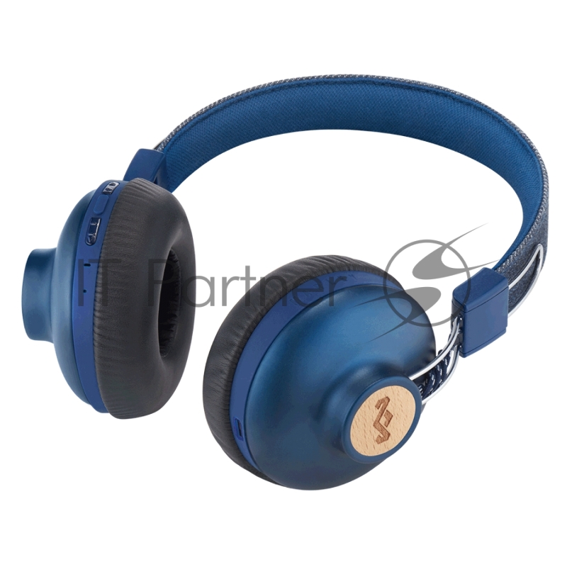 Наушники Marley Наушники беспроводные накладные Positive Vibration BT Denim