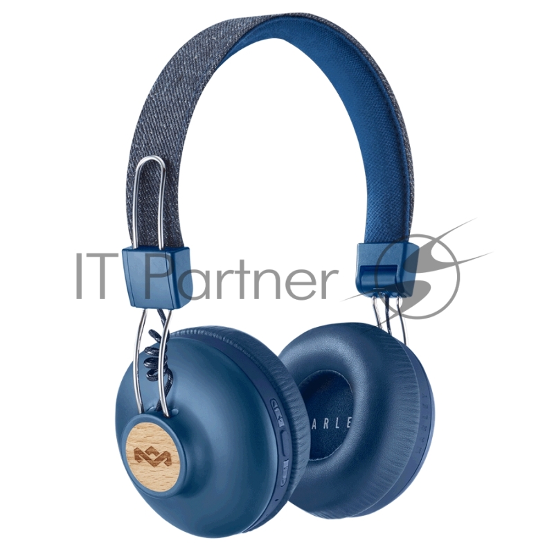 Наушники Marley Наушники беспроводные накладные Positive Vibration BT Denim