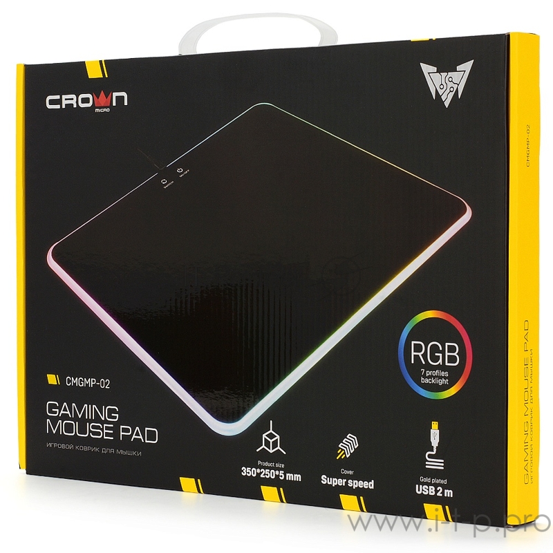 Коврик для мыши игровой CROWN CMGMP-02