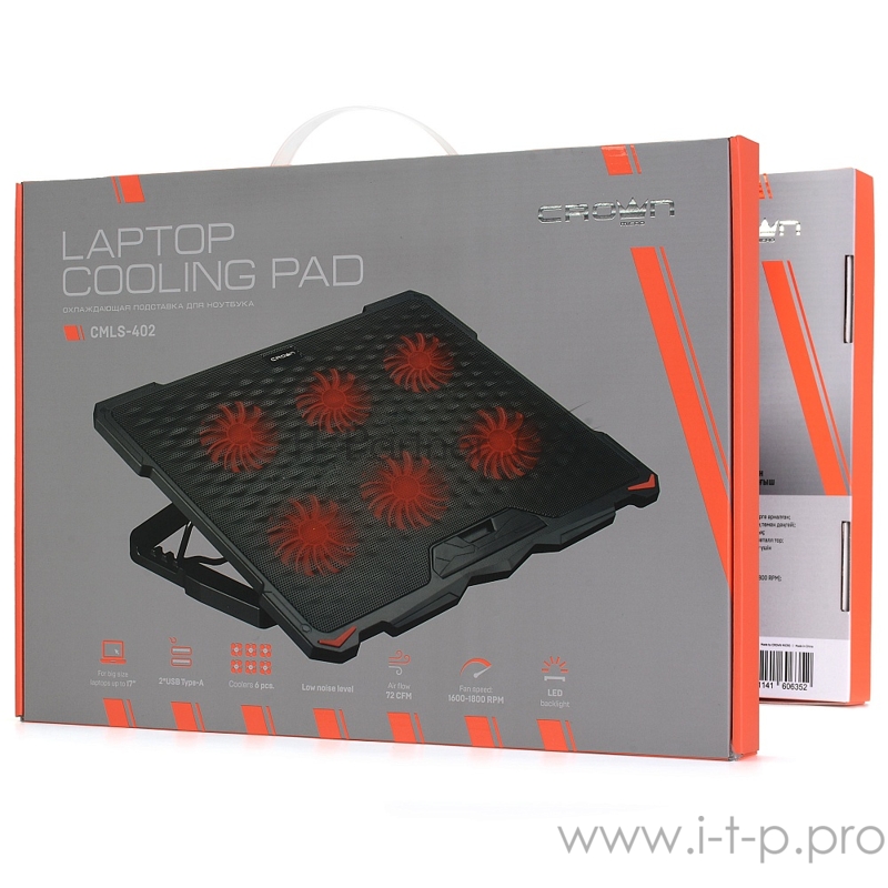 Подставка для ноутбука CROWN CMLS-402