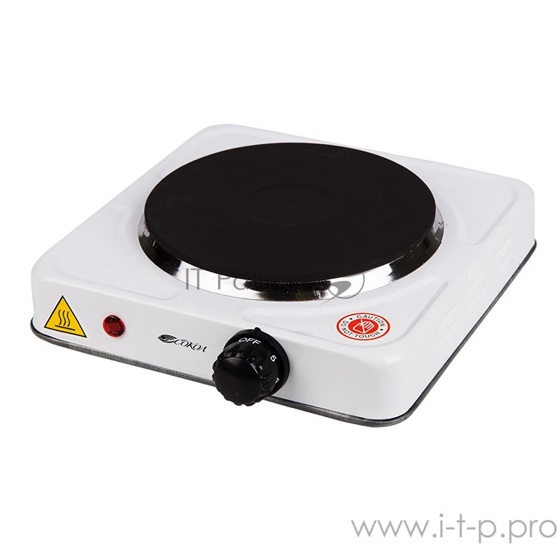 Электроплитка одноконфорочная, закрытый ТЭН 1,0 кВт/220В СОКОЛ